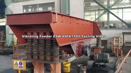 Stone Vibrating Grizzly Feeder SeriesZSW490*110 ZSW600*180Double Desk für Crusher Mining zum Aktionspreis